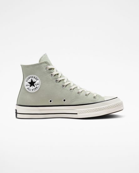 Tenisi Inalti Barbati Converse Chuck 70 Vintage Panza Masline Verzi Negrii | RO UK0HG653